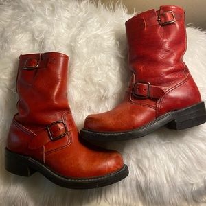 Vintage’00 motorcycle boots, Lima brand